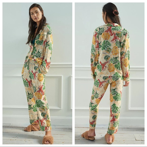 Farm Rio Colada Pajama Set - XS - Picture 1 of 9